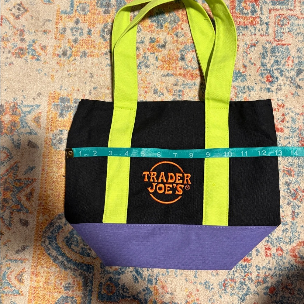 Trader Joe’s Halloween multi color mini tote - Picture 2 of 4